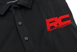 Rough Country Polo - Rough Country Logo - Black - Moisture Wicking - Size 2XL - 83913