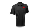 Rough Country Polo - Rough Country Logo - Black - Moisture Wicking - Size 2XL - 83913