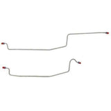 t 84-86 Ford Mustang Rear Axle Brake Line Kit With SVO Stainless Steel Fine Lines