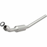 MagnaFlow direct-fit catalytic converter fits 1984-1987 Dodge Caravan, Plymouth Voyager, and additional vehicles. Avoid potential exhaust leaks by using the included gaskets to get