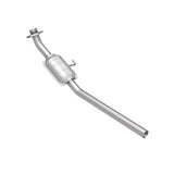MagnaFlow direct-fit catalytic converter fits 1984-1987 Dodge Caravan, Plymouth Voyager, and additional vehicles. Avoid potential exhaust leaks by using the included gaskets to get