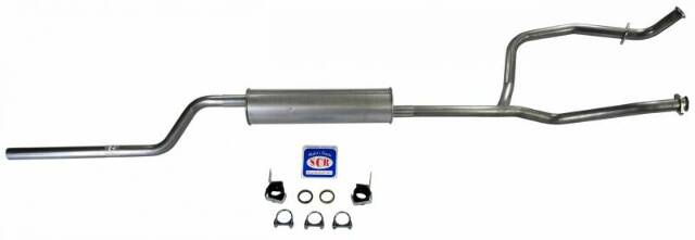 Bronco V8 302 Single Exhaust System 84000 fits 1966-1974 Bronco V8 302 Single Shafer's Classic Reproductions