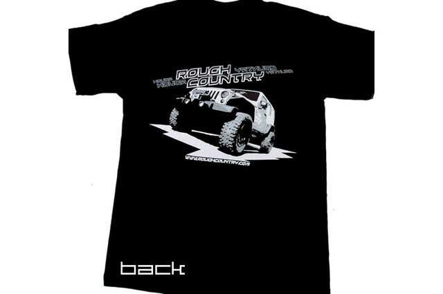 T-Shirt - Black - for Jeep by Rough Country