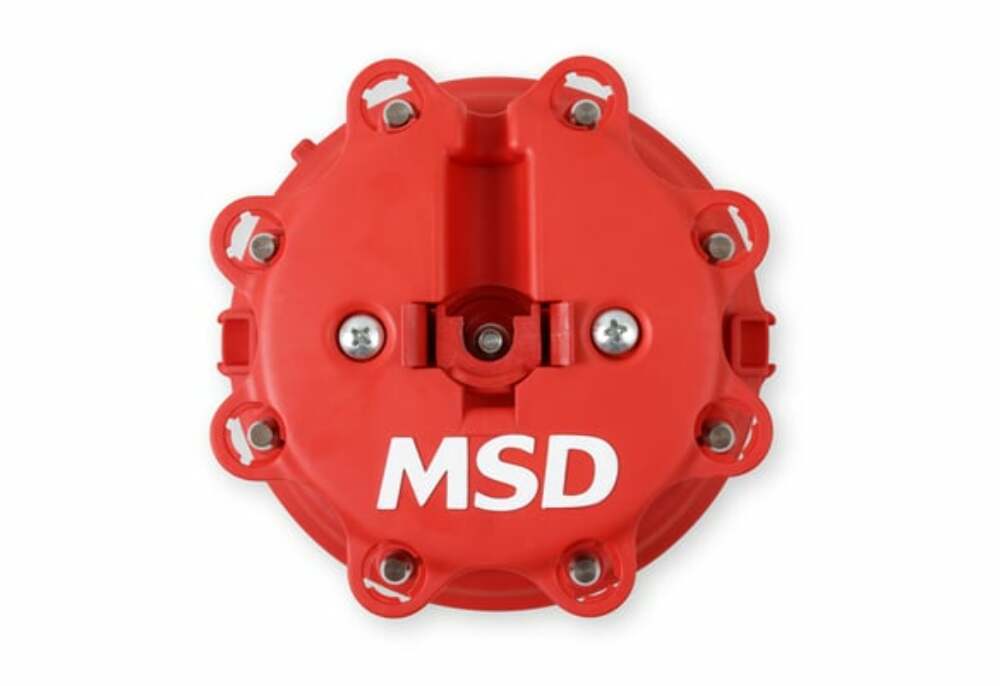 MSD ignition distributor for 1972-1974 Ford Mustang red 8408