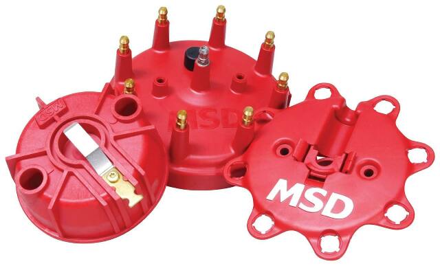 MSD ignition distributor for 1972-1973 Ford Mustang red ls 84085