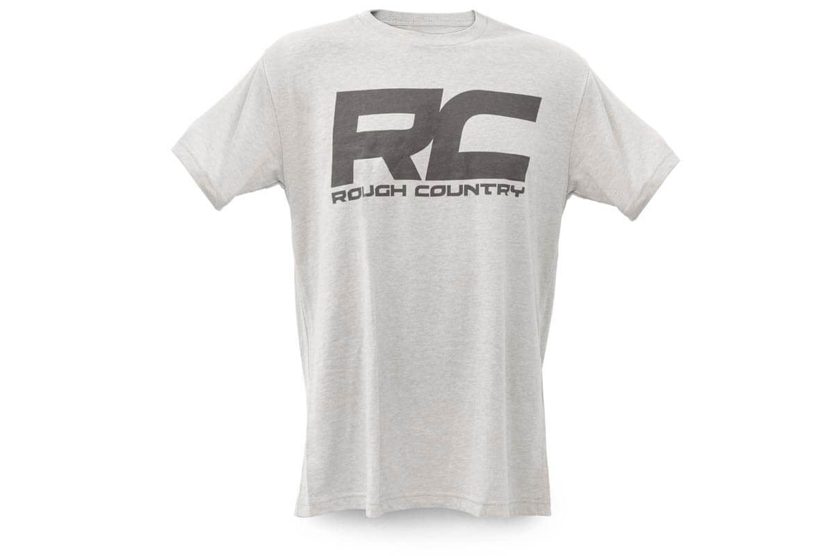 Rough Country T-Shirt - Logo - Grey - 3XL - 840863XL
