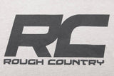 Rough Country T-Shirt - Logo - Grey - 3XL - 840863XL