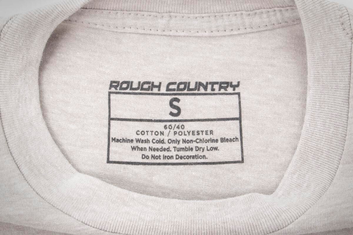 Rough Country T-Shirt - Logo - Grey - MD - 84086MD