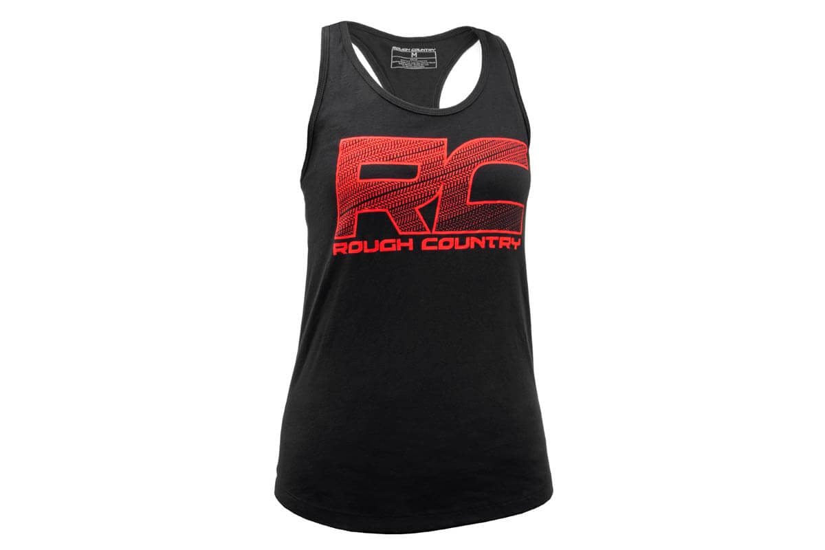 Rough Country Tank Top - Women Fts - Black - 2XL - 840872XL