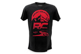Rough Country T-Shirt - RC Mountains - Black - XL - 84092XL