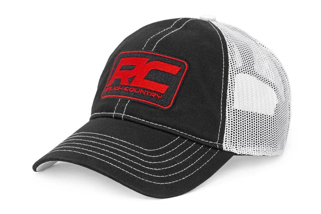Hat - White Mesh by Rough Country