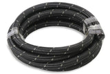 Mr. Gasket black nylon braided hose 8 AN 20 feet rubber 842008