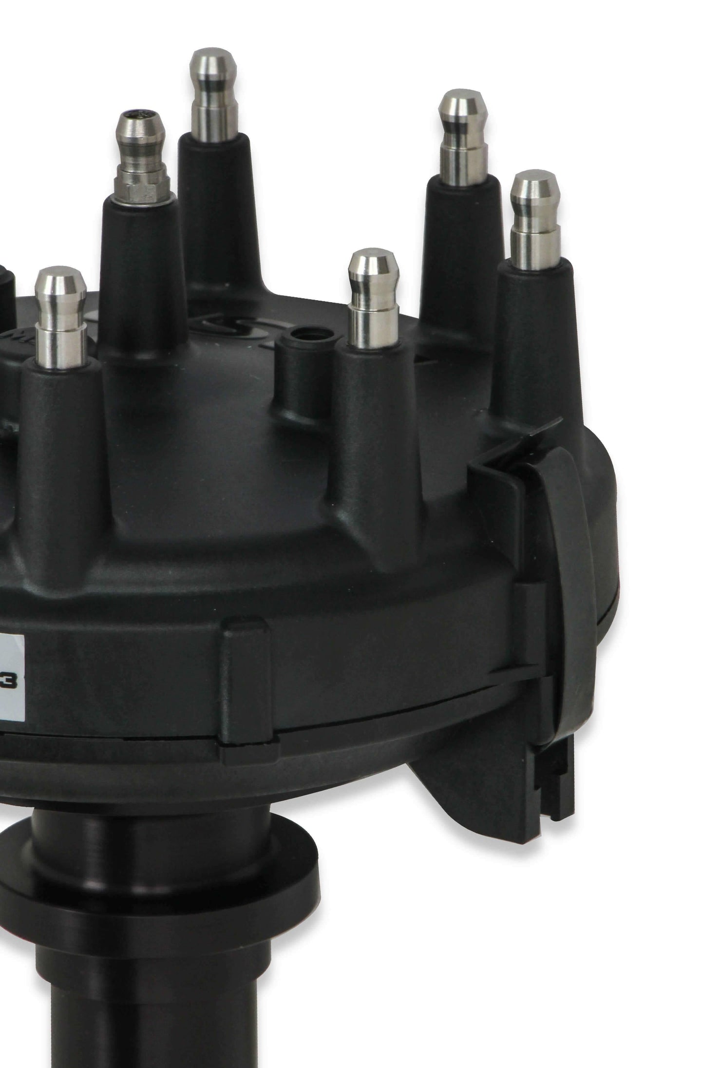 MSD Black Chevy Low-Profile Crank Trigger Distributor - 846973