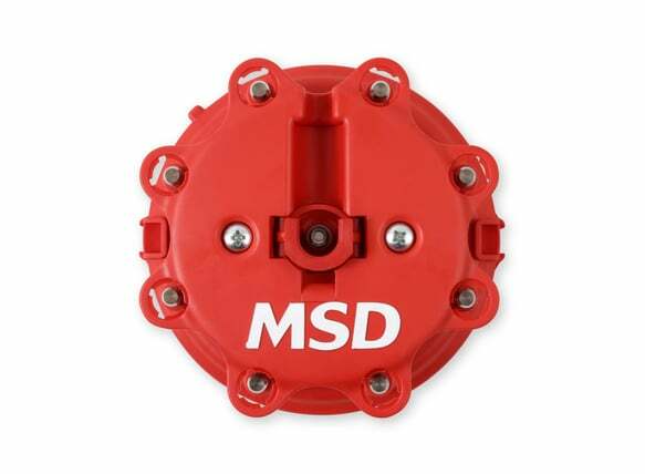 MSD ignition distributor for 1985-1992 Ford Mustang red ls TFI-85-95-8482