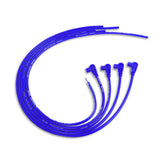 Spark Plug Wire Set Universal 8mm Silicone Spiro Pro 90? 350 ohm/ft Blue 73637
