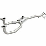 MagnaFlow direct-fit catalytic converter for 1985-1987 Subaru 1.6L stainless steel CARB compliant 337866