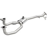 MagnaFlow direct-fit catalytic converter for 1985-1987 Subaru 1.6L stainless steel CARB compliant 337866