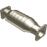 MagnaFlow direct-fit catalytic converter fits 1987-1988 Chevrolet Spectrum, 1989 Geo Spectrum, and additional vehicles. Avoid potential exhaust leaks by using the included gaskets 