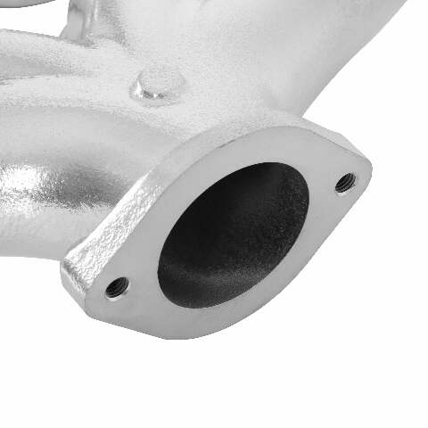 Hooker LS Swap Exhaust Manifolds -Center Dump-Silver Ceramic-Multi-Fit-2.50-8504-1HKR