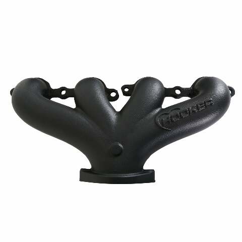 Hooker LS Swap Exhaust Manifolds -Center Dump-Black Ceramic-Multi-Fit-2.50-8504-3HKR