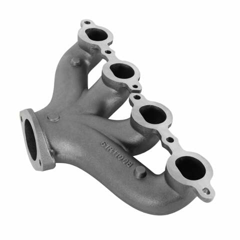 Hooker LS Swap Exhaust Manifolds -Center Dump-Natural Cast-Multi-Fit-2.50-8504HKR