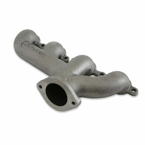 Hooker BlackHeart LS Swap Exhaust Manifolds-Rear Dump-Natural Cast - 8505HKR