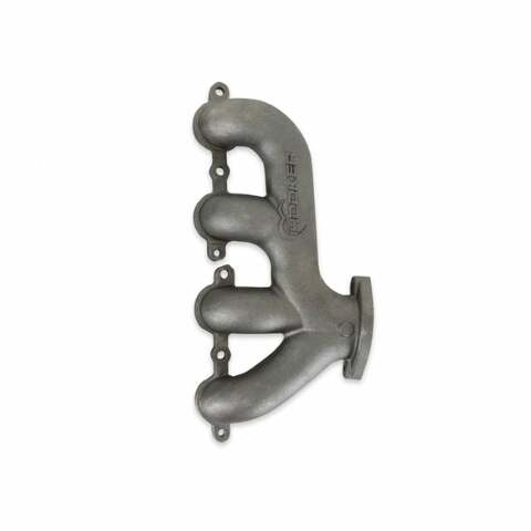Hooker BlackHeart LS Swap Exhaust Manifolds-Rear Dump-Natural Cast - 8505HKR