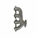 Hooker BlackHeart LS Swap Exhaust Manifolds-Rear Dump-Natural Cast - 8505HKR