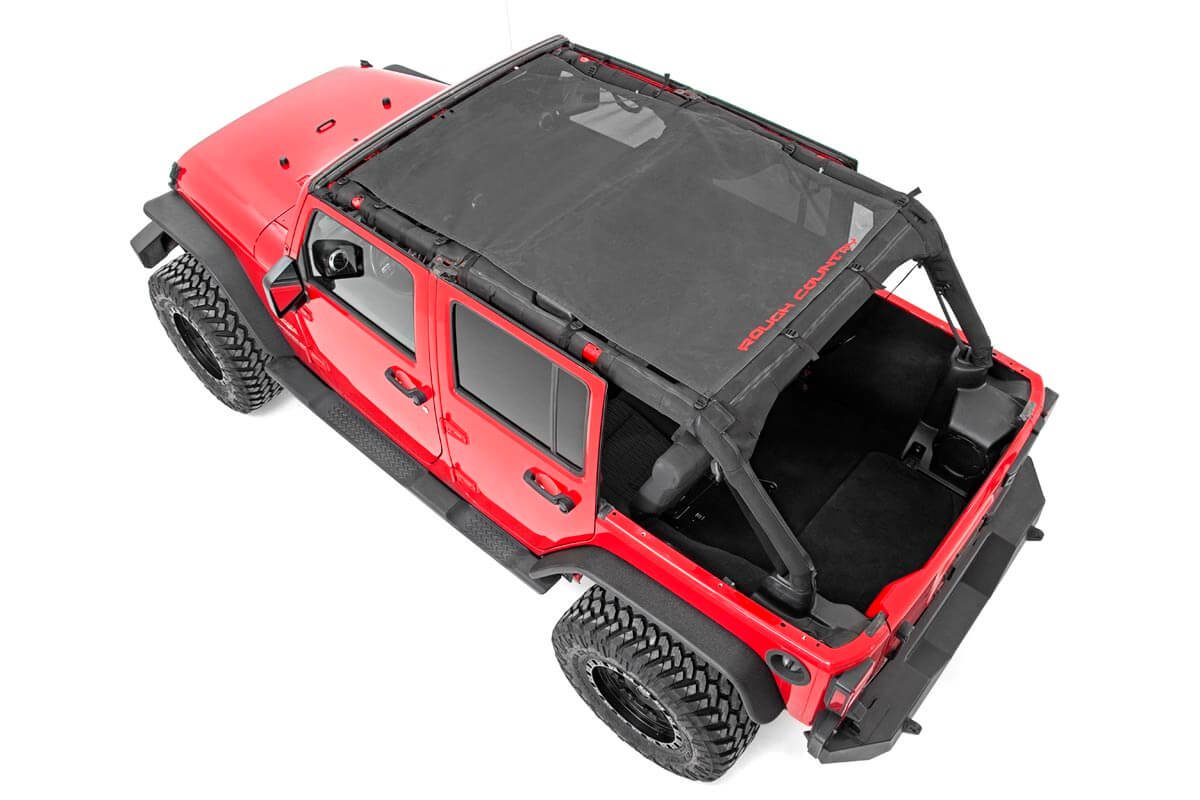 Fits Jeep Wrangler Unlimited for 2007-2018 Jeep Wrangler by Rough Country