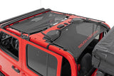 Fits Jeep Gladiator JT 4WD (2020-2024) Mesh Bikini Top Plus; Black; 85118