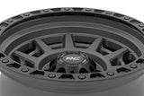 Rough Country 85 Series Wheel Beadlock Gray/Black 17x9 5x5.5 -0mm 85170014A