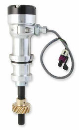 MSD ignition distributor black silver big block 85211