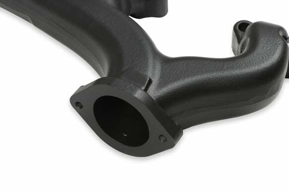 Fits Small Block Chevy  2.5" collector Black Ceramic, Exhaust Manifold 8525-3HKR