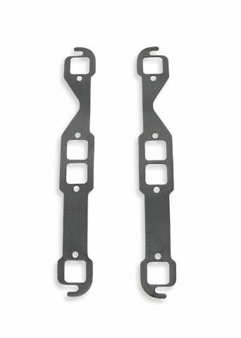 Fits Small Block Chevy  2.5" collector Black Ceramic, Exhaust Manifold 8525-3HKR