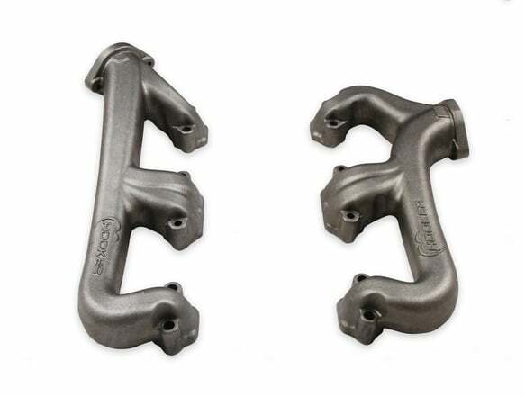 Hooker Fits Small Block Chevy, 2.5" Collector-Natural Finish, Exhaust Manifold 8525HKR