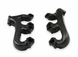 Hooker Fits Small Block Chevy, Raised D-Port, 2.5", Black, Exhaust Manifold 8527-3HKR