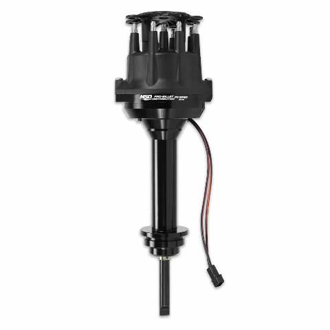 MSD ignition distributor black polished anodized 85463