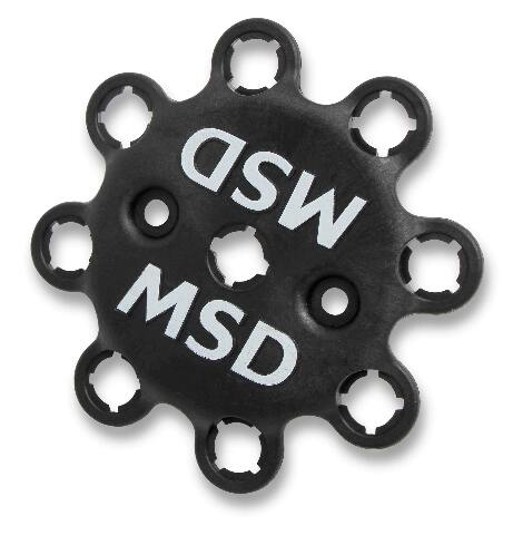 MSD ignition distributor black polished high performance 85465