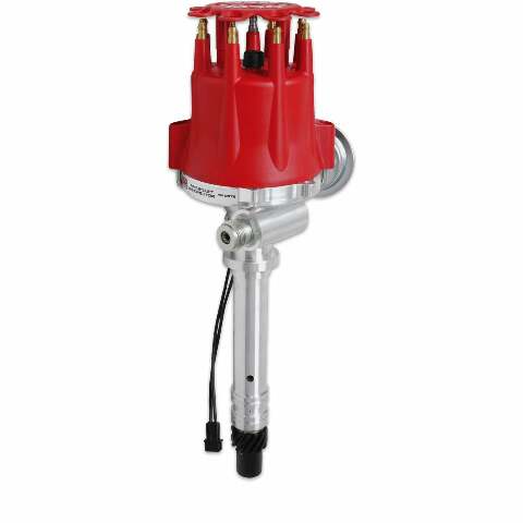MSD ignition distributor for Chevy Corvette clear aluminum steel 8572