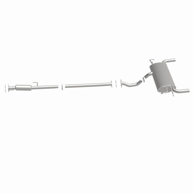Fits 2005-2008 Kia Sportage Direct-Fit Replacement Exhaust System 106-0343 steel