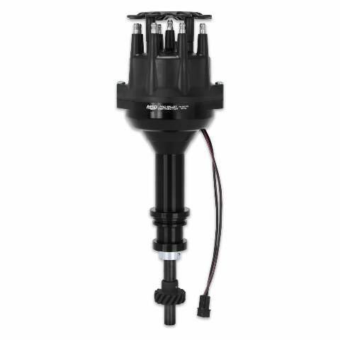 MSD ignition distributor black polished anodized 85773