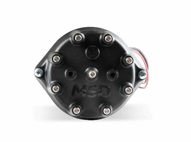 MSD ignition distributor for 1958-1960 Ford Mustang black steel anodized 857731