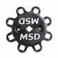 MSD Black Distributor Ford 351C-460, Pro Billet, Small Cap, Steel Gear - 857731