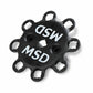 MSD Black Distributor Ford 351C-460, Pro Billet, Small Cap, Steel Gear - 857731