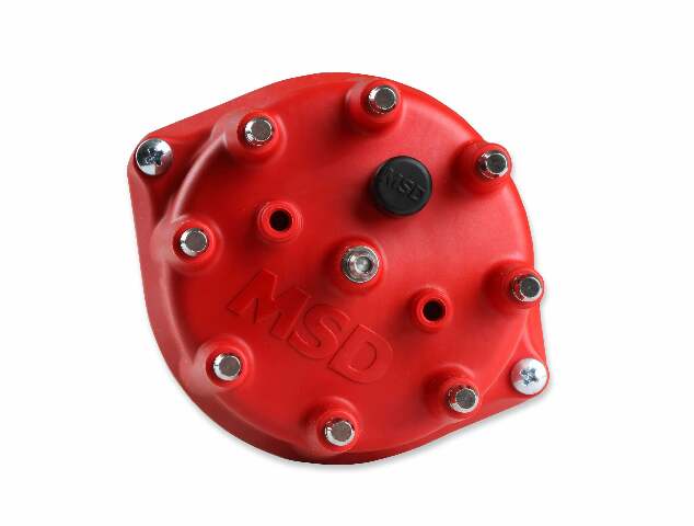 MSD ignition distributor for 1975-1991 Ford Mustang red steel 85786