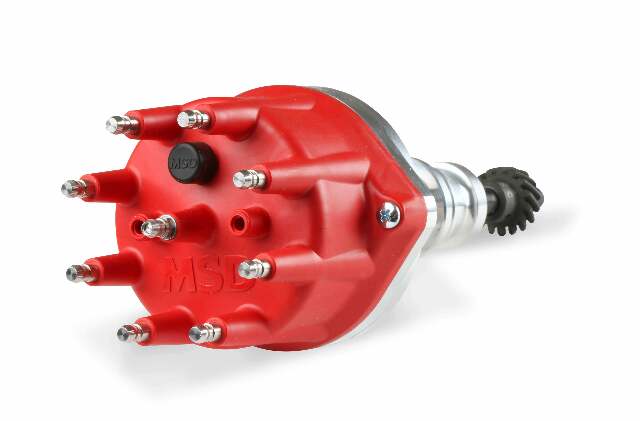 MSD ignition distributor for 1980-1981 Ford F-100 red steel small block 85791