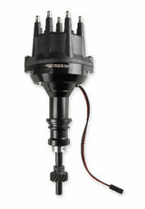 MSD ignition distributor for 1982-1990 Ford F-100 black steel anodized small block 857931