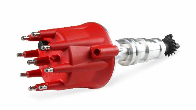 MSD ignition distributor for 1958-1960 Ford Mustang red steel 85941