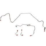 t 86-89 Chevrolet Camaro Front Brake Line Kit 6 Cyl Steel FKT8601OM Fine Lines