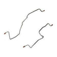 t 86-89 Chevy Camaro Rear Axle Brake Line Kit Rear Drum Stainless Steel Fine Lines